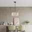 Lustre tambour à intensité variable 4 lumières-88580094