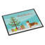 Tapis de porte d’intérieur anti-dérapant corgi-22322684
