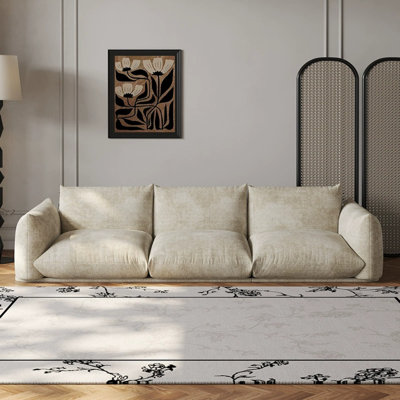 Casual Simple Fabric Sofa