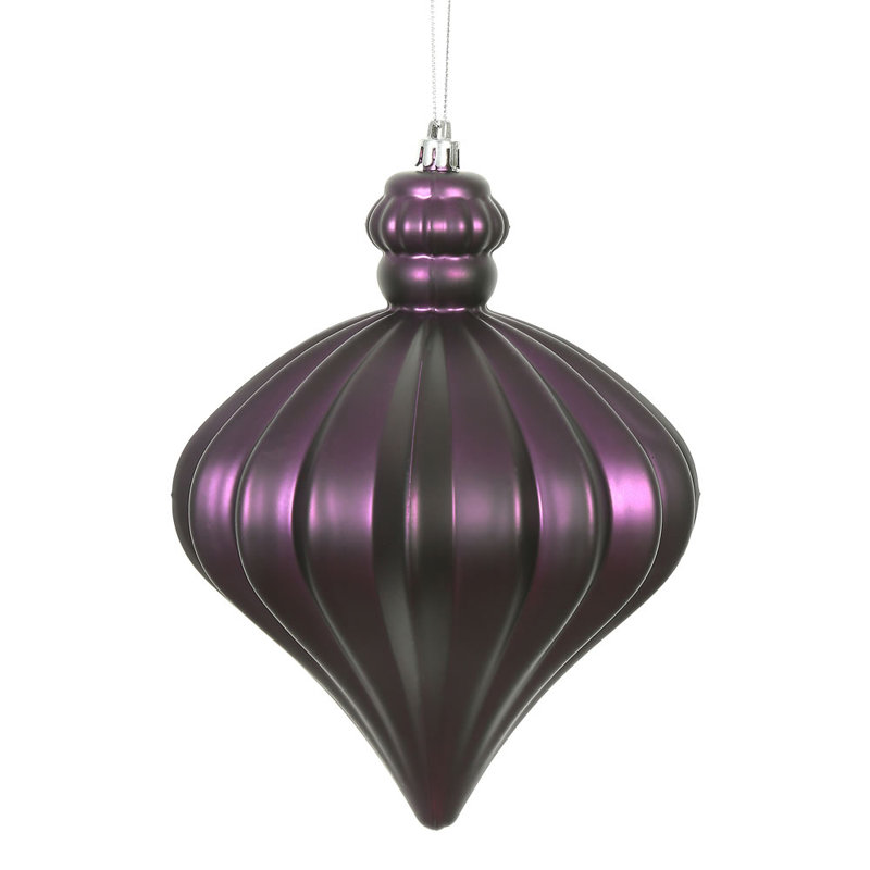 Ornement de Noël oignon 6 po, Prune