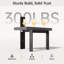 Ensemble de table de salle à manger 7 pièces, table de salle à manger en faux marbre et 6 chaises de salle à manger-1421032506-1421472091