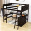 Lit mezzanine avec tablettes et bureau Ehlani-1377189274-1377189275