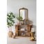 S / 2 plateaux ronds en verre et en plastique avec motifs floraux multicolores L: P 15,5 po x P 1,5 po-832104601