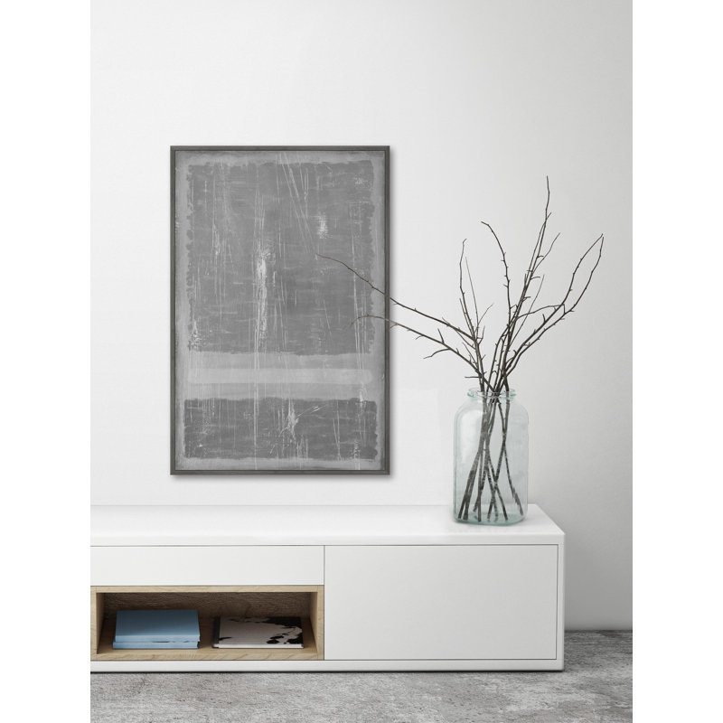 «Splitting Up», peinture sur toile, H 60 po x l 40 po x P 1,5 po, Toile tendue