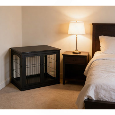 Cage pour petit chien, meubles de cage pour chien
