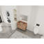 Meuble-lavabo sur pied 36 po et porte d'armoire à fermeture en douceur avec 2 tiroirs ((KD-PACKING)