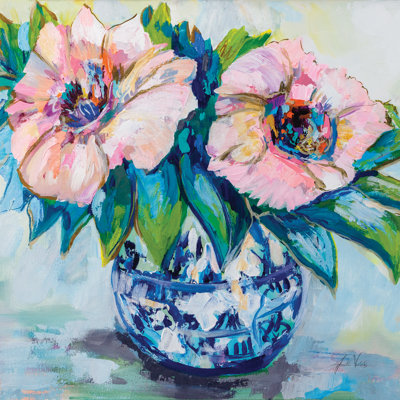 Charming by Jeanette Vertentes - Wrapped Canvas Painting