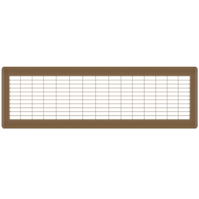 Brown Heavy Gauge Floor Grill