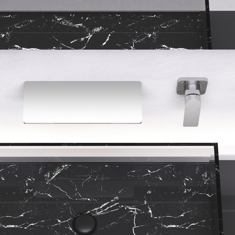 Robinet pour salle de bain Waterfall, Brushed Nickel