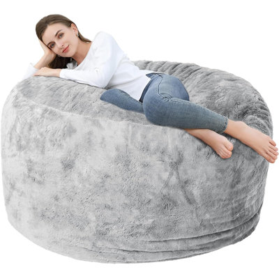Bean Bag Covers Only, Adult Bean Bag Couch Cover for Reading