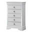 Commode Verona, champagne argenté