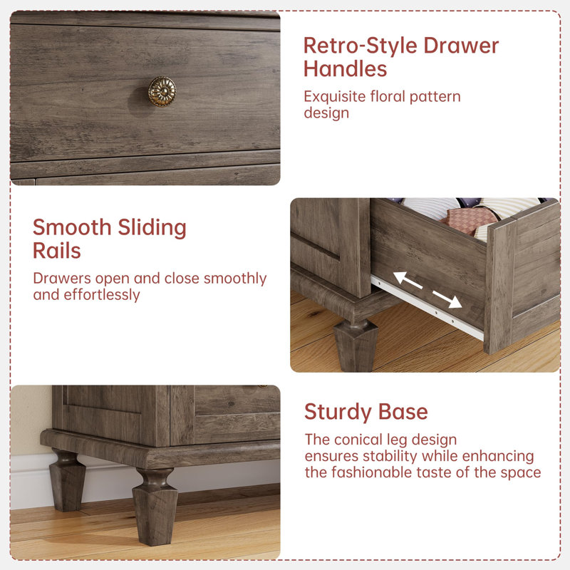 60cm W 4 - Drawer Chest of Drawers