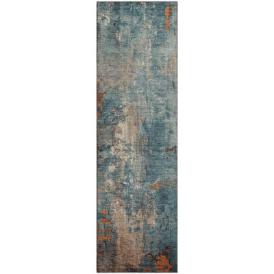 Premium Machine Washable Medena AMF1870 Abstract Rug