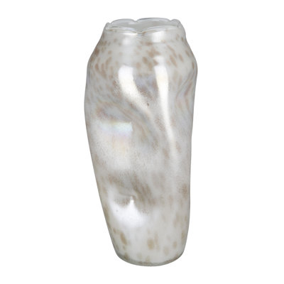 Boase Off-White 37.5" Glass Table Vase
