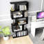 Étagère à cinq couches noire Home Organist