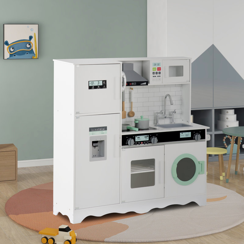 Ceja Kitchen Set, White