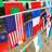 100 Countries String Flag International Bunting Pennant Banner