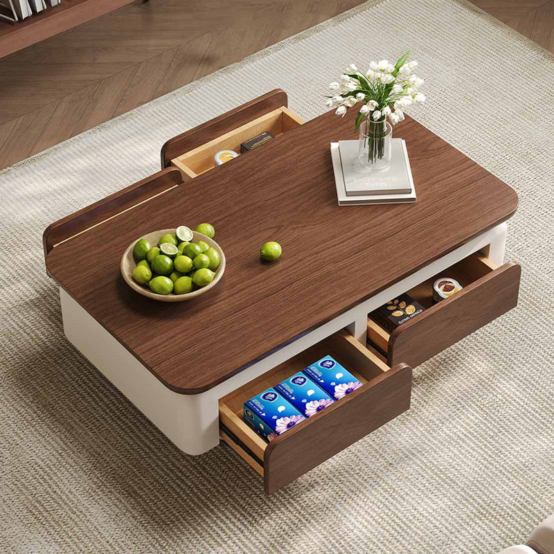 Table basse rectangulaire French