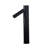 Matte Black Vessel Sink and Touchless Faucet Combo for Commercial and Residential Restrooms