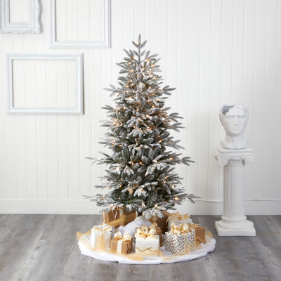 Easy Set-Up Lighted Christmas Tree
