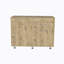 Armoire utilitaire Orion, un tiroir, une porte double - blanc / Macadamia