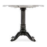 Charleston Round Stone Dining Table