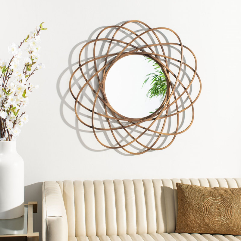 Neale Metal Flat Wall Mirror