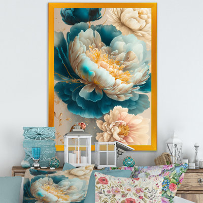 «Vibrant Floral Bunch III», reproduction sur toile