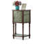 Console noyer massif et bois manufacturé-341780132