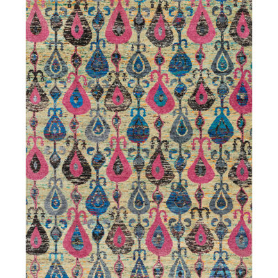 Dalmar Silk Ikat Indoor Rug