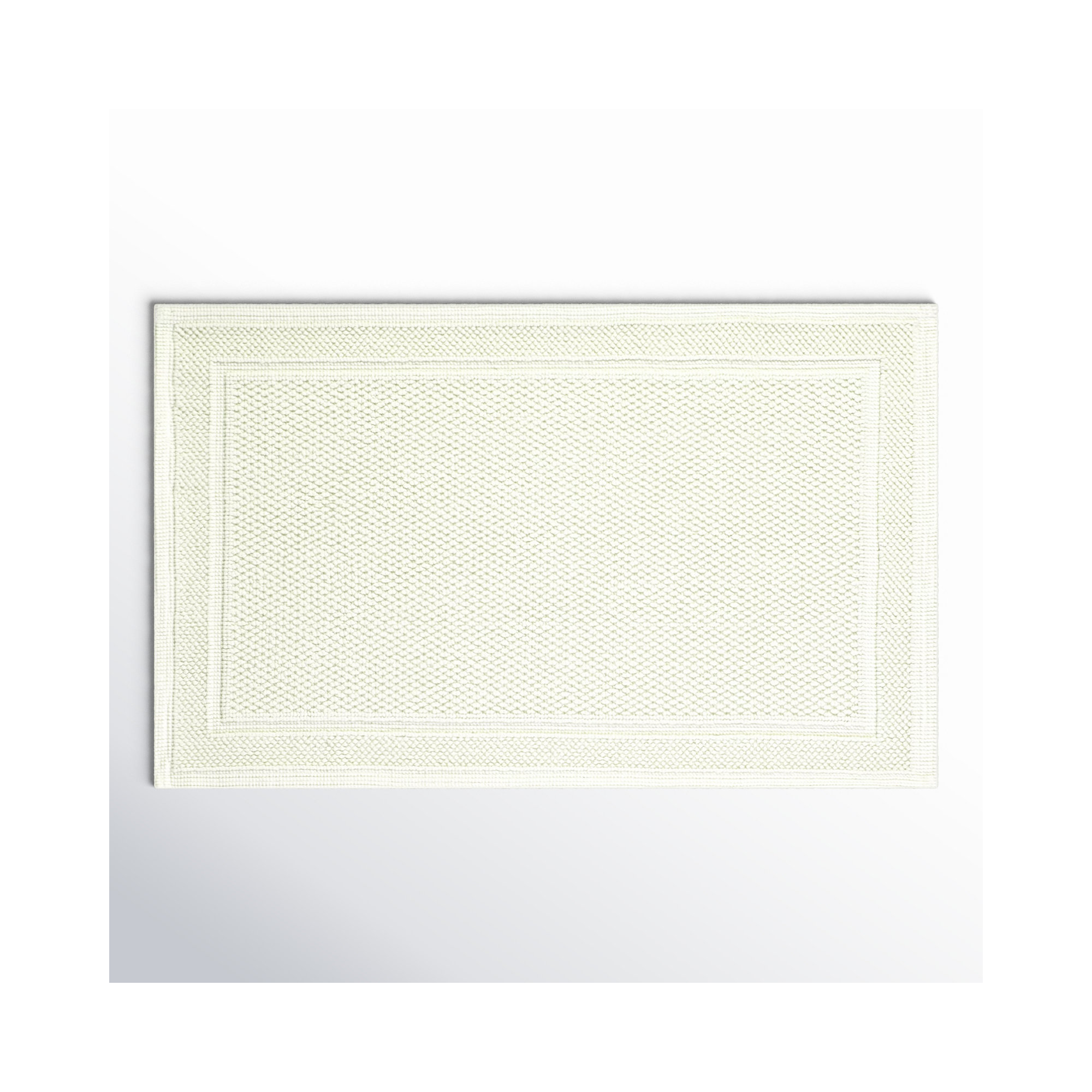 Tanglewood Cotton Non-Slip Bath Rug, Chalk