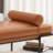 Orange Upholstered Bench