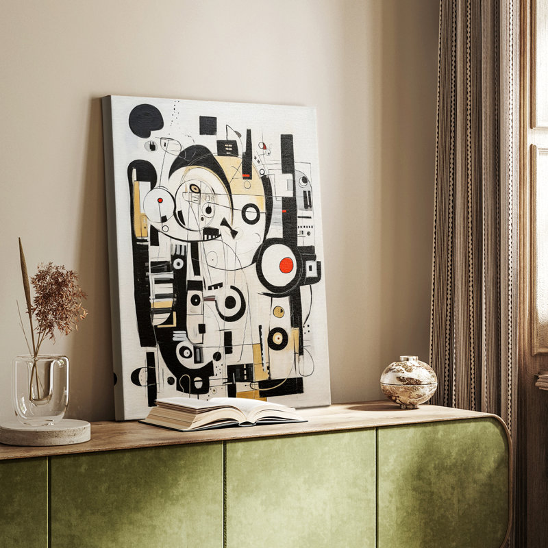 ABSTRACT Series CECLXIX - Cavas de galerie sur mesure, H 18 po x l 12 po