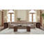 Savion Grandier Leather Symmetrical Reclining Sectional