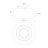 Trinity Glass LED Semi Flush Mount-77452338-77452337