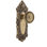 Grandeur Grande Victorian Plate Privacy with Soleil Door Knob
