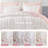 Liv Charming Ruffle Bow Reversible Quilt Set-124242118-124242116