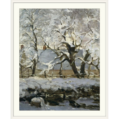 «La pie» par Claude Monet, reproduction d'art