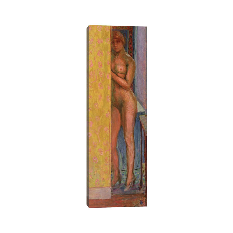 The Yellow Screen, C.1920 1 Piece Wrapped Canvas Panoramic Painting