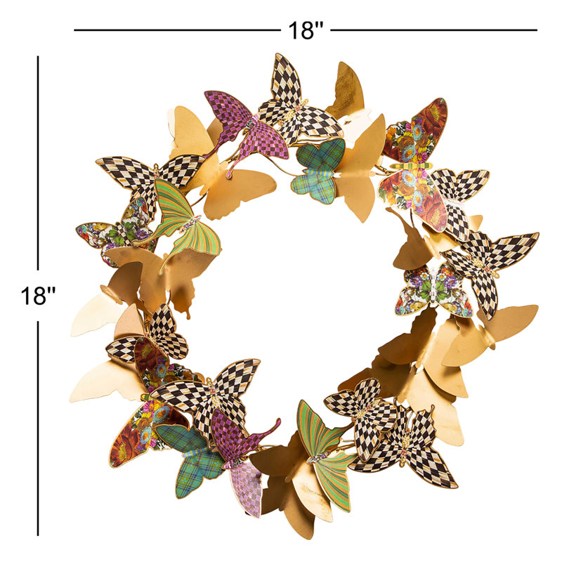 Butterfly Wreath