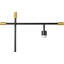 Samauria 62" Swing Arm Floor Lamp