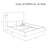 Knaresborough Upholstered Wingback Bed-1289746597-1289746596