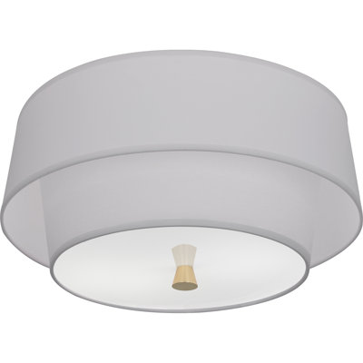 Decker 2 - Light 17" Flush Mount