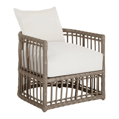 Newport Woven Barrel Chair - Onyx