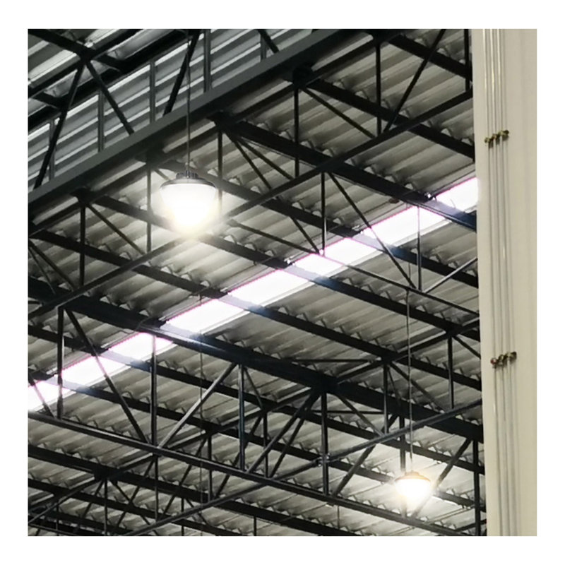 120/100/80 Wattage Selectable LED UFO High Bay 3K/4K/5K CCT Selectable 60/80/100 Beam Angle Selectable White Finish 120-347 Volt