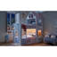 Lits superposés avec rangement, 2 places, en MDF et bois, style moderne et gain de place.-2100450621