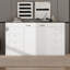 Lit simple escamotable, armoire murale avec lumière DEL-78203079