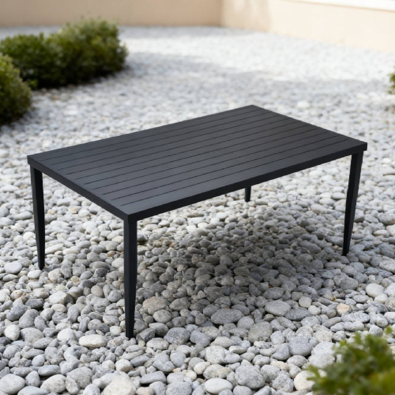 Table de salle à manger rectangulaire 40 po x 70 po pour l'extérieur