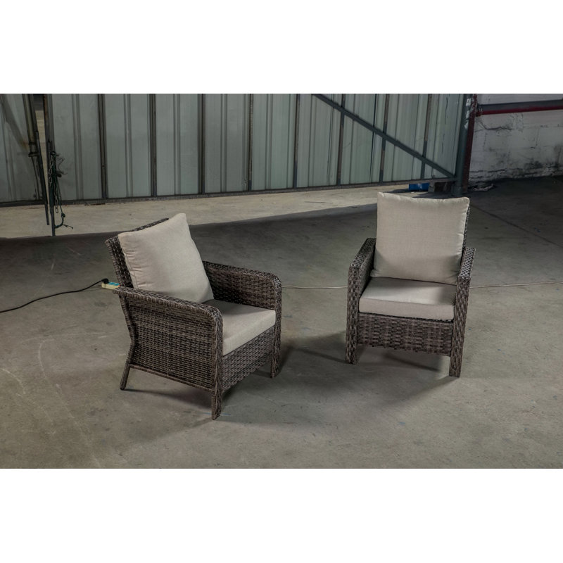 Canapé modulaire en osier PE fabriqué à la main PE