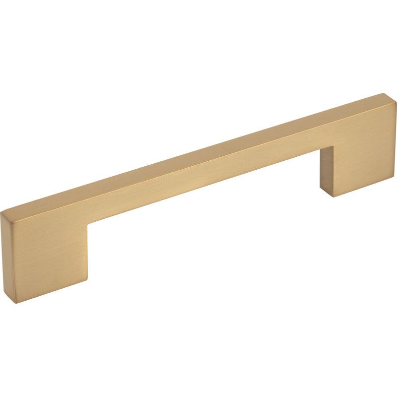 Linear 5" Center to Center Bar Pull, Honey Bronze